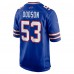 Игровая джерси Tyrel Dodson Buffalo Bills Nike Game Player - Royal