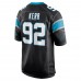 Игровая джерси Zach Kerr Carolina Panthers Nike Game - Black