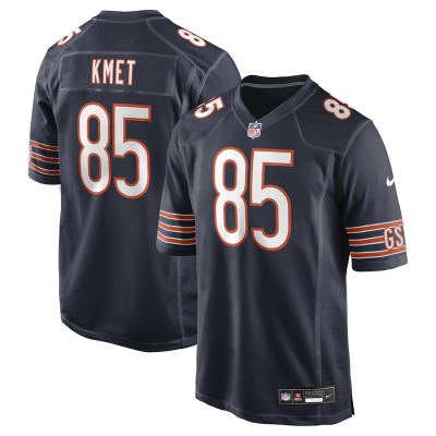 Джерси Chicago Bears Cole Kmet Nike Navy Game