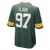 Игровая джерси Kenny Clark Green Bay Packers Nike Game - Green