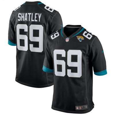 Игровая джерси  Tyler Shatley Jacksonville Jaguars Nike - Black