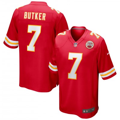 Harrison Butker Kansas City Chiefs Nike Game Jersey - Red