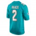 Игровая джерси Matt Haack Miami Dolphins Nike Game - Aqua