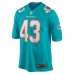 Игровая джерси Andrew Van Ginkel Miami Dolphins Nike Game - Aqua