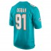 Игровая джерси Emmanuel Ogbah Miami Dolphins Nike Game - Aqua