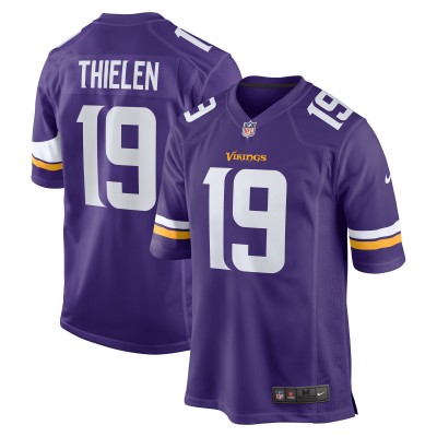 Minnesota Vikings Adam Thielen Nike Purple Game Jersey