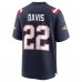 Игровая джерси Cody Davis New England Patriots Nike - Navy