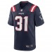 Игровая джерси Jonathan Jones New England Patriots Nike - Navy