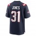 Игровая джерси Jonathan Jones New England Patriots Nike - Navy