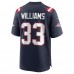 Игровая джерси Joejuan Williams New England Patriots Nike - Navy