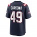 Игровая джерси Joe Cardona New England Patriots Nike - Navy