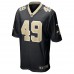 Игровая джерси Zach Wood New Orleans Saints Nike - Black