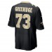 Игровая джерси New Orleans Saints Ethan Greenidge Nike Black Game