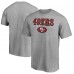 Футболка San Francisco 49ers Team Lockup - Heathered Gray