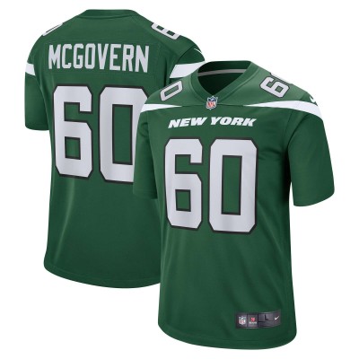 Игровая джерси Connor McGovern New York Jets Nike Game - Gotham Green