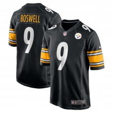 Игровая джерси Chris Boswell Pittsburgh Steelers Nike Game - Black