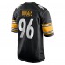 Игровая джерси Isaiah Buggs Pittsburgh Steelers Nike Game - Black