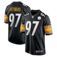 Pittsburgh Steelers Cameron Heyward Nike Black Game Jersey