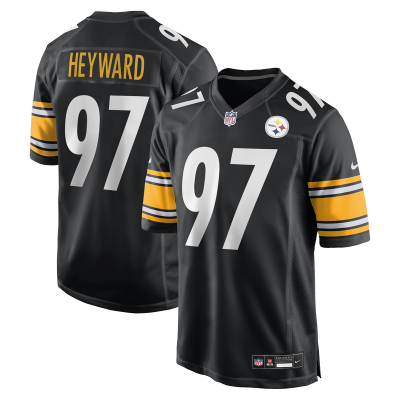 Джерси Pittsburgh Steelers Cameron Heyward Nike Black Game