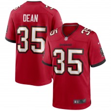 Игровая джерси Jamel Dean Tampa Bay Buccaneers Nike - Red