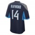 Игровая джерси Kalif Raymond Tennessee Titans Nike Game - Navy