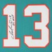 Игровая джерси Autographed Miami Dolphins Dan Marino Fanatics Authentic Aqua Mitchell & Ness Replica with 84 MVP Inscription