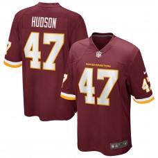 Игровая джерси Khaleke Hudson Washington Football Team Nike Game Player - Burgundy