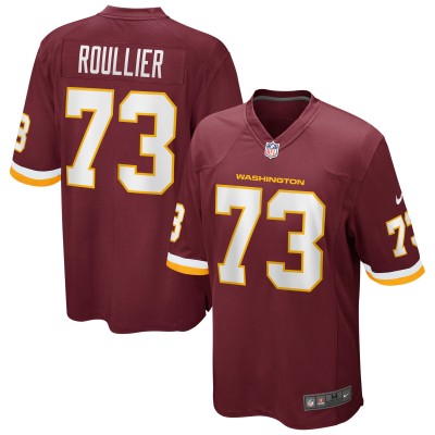 Игровая джерси Chase Roullier Washington Football Team Nike Game Player - Burgundy