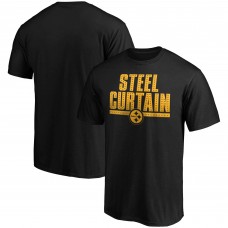 Футболка Pittsburgh Steelers Steel Curtain Hometown - Black