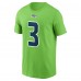 Футболка Russell Wilson Seattle Seahawks Nike - Neon Green