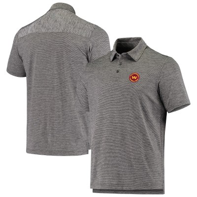 Поло Washington Football Team Vineyard Vines Destin Stripe Sankaty - Charcoal