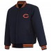 Куртка двусторонняя Chicago Bears JH Design - Navy