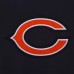 Куртка двусторонняя Chicago Bears JH Design - Navy