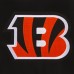 Куртка на кнопках Cincinnati Bengals JH Design Reversible - Black