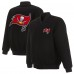 Куртка двусторонняя Tampa Bay Buccaneers JH Design - Black