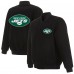 Куртка двусторонняя New York Jets JH Design - Black