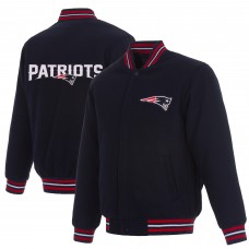 Куртка двусторонняя New England Patriots JH Design - Navy