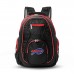 Buffalo Bills MOJO Black/Red Premium Color Trim Backpack Buffalo Bills MOJO Black/Red Premium Color Trim Backpack