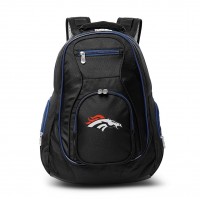 Denver Broncos MOJO Black/Navy Premium Color Trim Backpack
