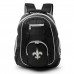New Orleans Saints MOJO Black/Gray Premium Color Trim Backpack