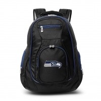 Seattle Seahawks MOJO Black/Gray Premium Color Trim Backpack
