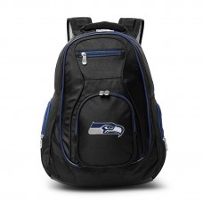Seattle Seahawks MOJO Black/Gray Premium Color Trim Backpack