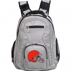 Cleveland Browns MOJO Premium Laptop Backpack - Gray