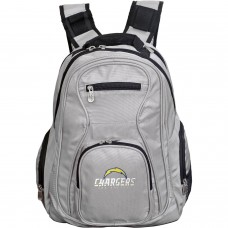Los Angeles Chargers MOJO Premium Laptop Backpack - Gray