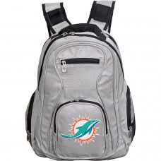 Miami Dolphins MOJO Premium Laptop Backpack - Gray
