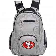 San Francisco 49ers MOJO Gray Premium Laptop Backpack