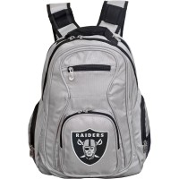 Las Vegas Raiders MOJO Gray Premium Laptop Backpack