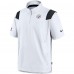 Ветровка тренерская с коротким рукавом Pittsburgh Steelers Nike Sideline Coaches - White