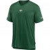 Футболка с V-образным вырезом New York Jets Nike Sideline Coaches Performance - Green