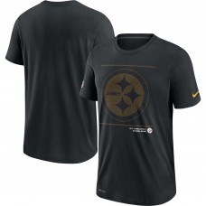Футболка Pittsburgh Steelers Nike Sideline Team Issue Performance - Black